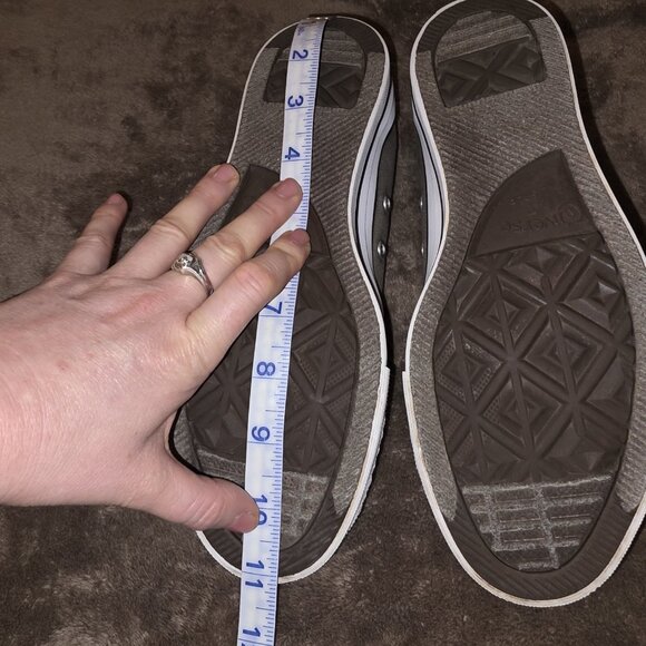 Converse Chuck Taylor All Star Low Top Charcoal Canvas Women’s 9 Classic Sneaker - Picture 11 of 11